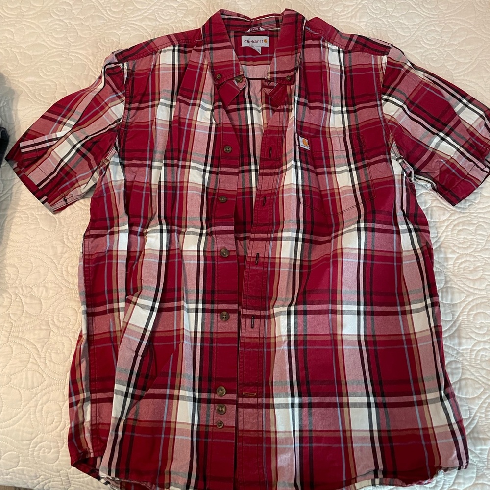 Carhartt short sleeve shirts (4)